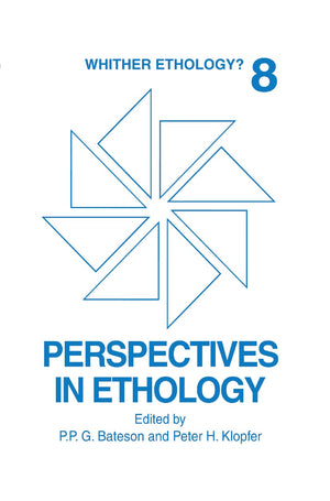 Perspectives in Ethology, Vol. 8: Whither Ethology?,Used