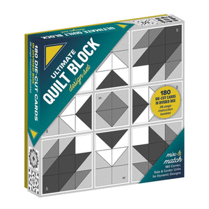 Ultimate Quilt Block Design Set: Mix & Match 180 Corner, Side & Center Units For Dynamic Designs