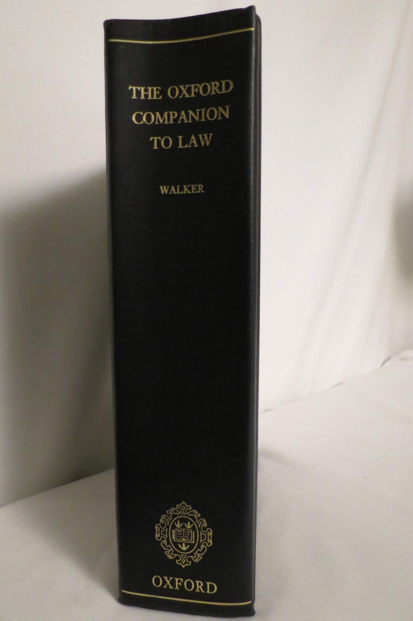 The Oxford Companion to the Law,New