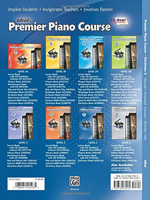 Premier Piano Course Christmas, Bk 5 (Premier Piano Course, Bk 5),Used