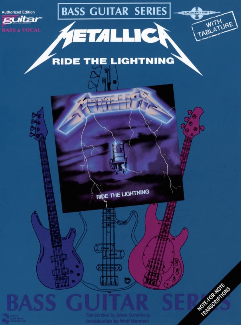 Metallica  Ride The Lightning* (Bass Guitar),Used