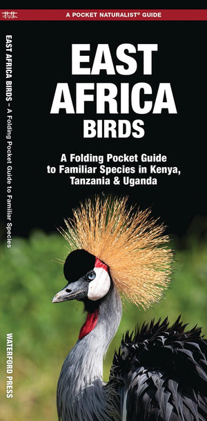 East Africa Birds: A Folding Pocket Guide to Familiar Species in Kenya, Tanzania & Uganda (Wildlife and Nature Identification),Used