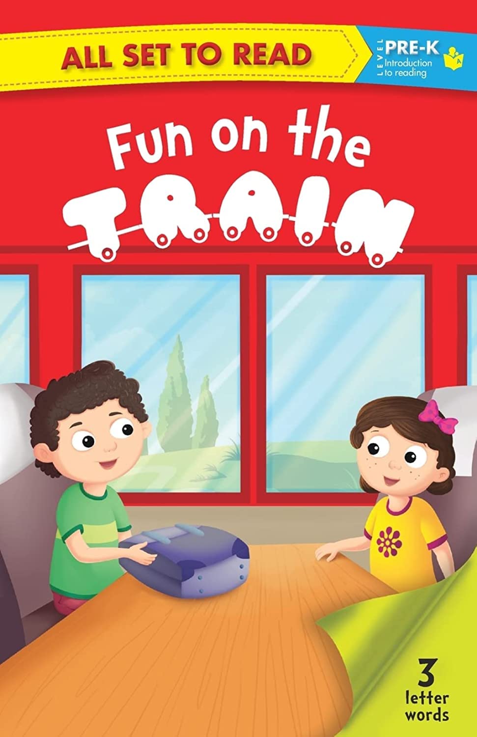 All Set To Read- Level Pre-K Fun On The Train- Readers