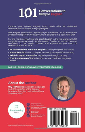 101 Conversations in Simple English: Short Natural Dialogues to Boost Your Confidence & Improve Your Spoken English (101 Convers,Used