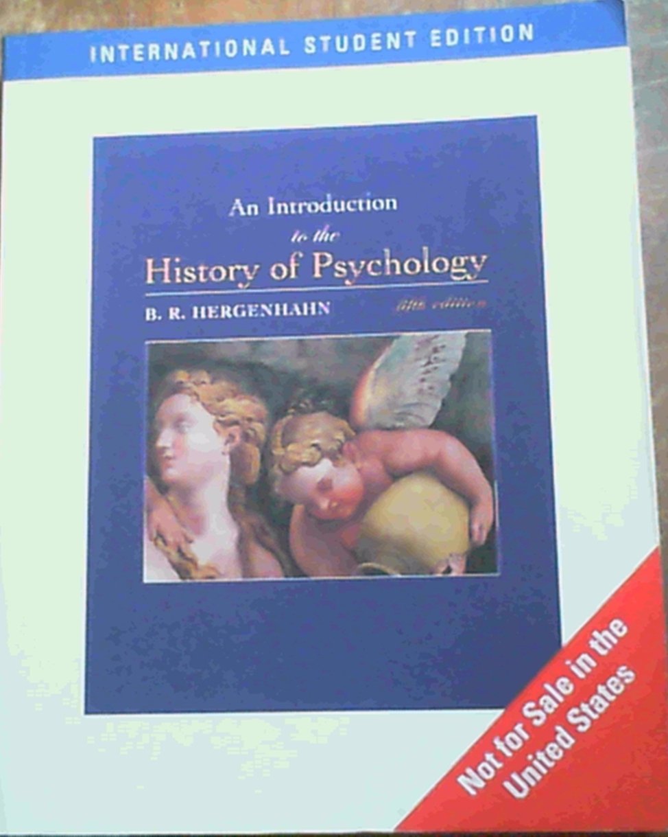 An Introduction to the History of Psychology [6th ed],Used