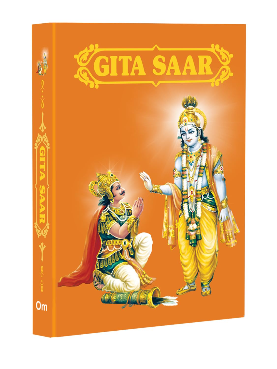 Gita Saar: The Essence Of The Bhagavad Gita | Divine Teachings Of Lord Krishna | Guide To Duty, Devotion & Self-Knowledge | Spiritual Wisdom | Battlefield Of Kurukshetra | A Holy Guide To Path Of Action