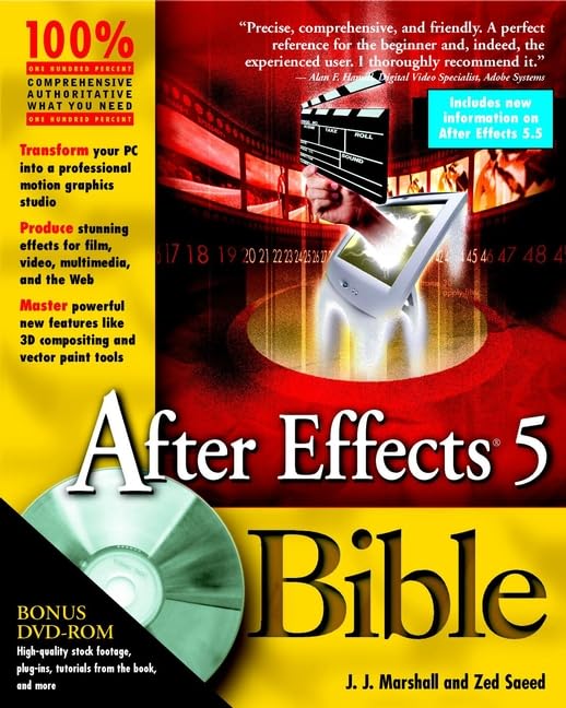 After Effects 5 Bible,Used