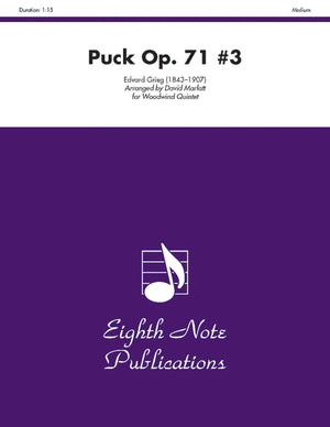 Puck, Op. 71 #3: Score & Parts (Eighth Note Publications),Used