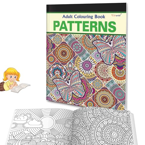 Patterns - Adult Colouring Book : Coloring Book For Relaxation, Creative Pattern Designs For Adults, Coloring Book For Mindfulness And Relaxation