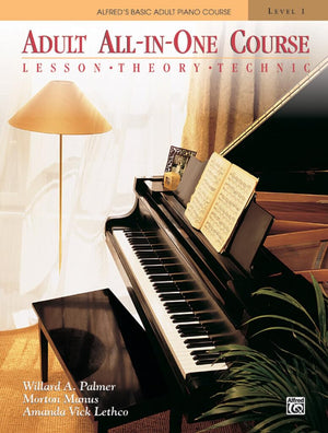 Adult Allinone Course: Lesson, Theory, Technic, Level 1,New