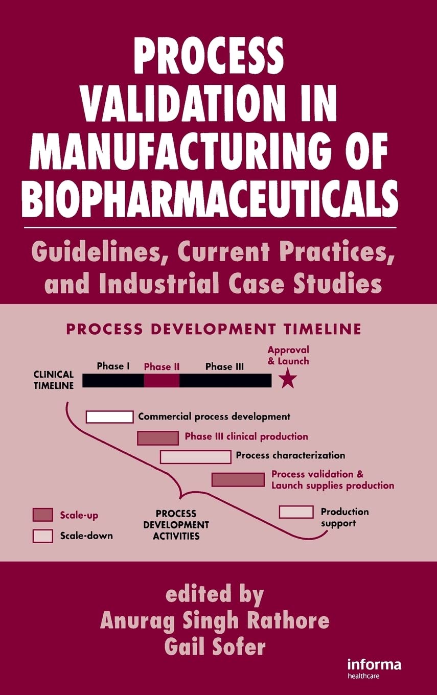 Process Validation in Manufacturing of Biopharmaceuticals: Guidelines, Current Practices, and Industrial Case Studies (Biotechno,Used