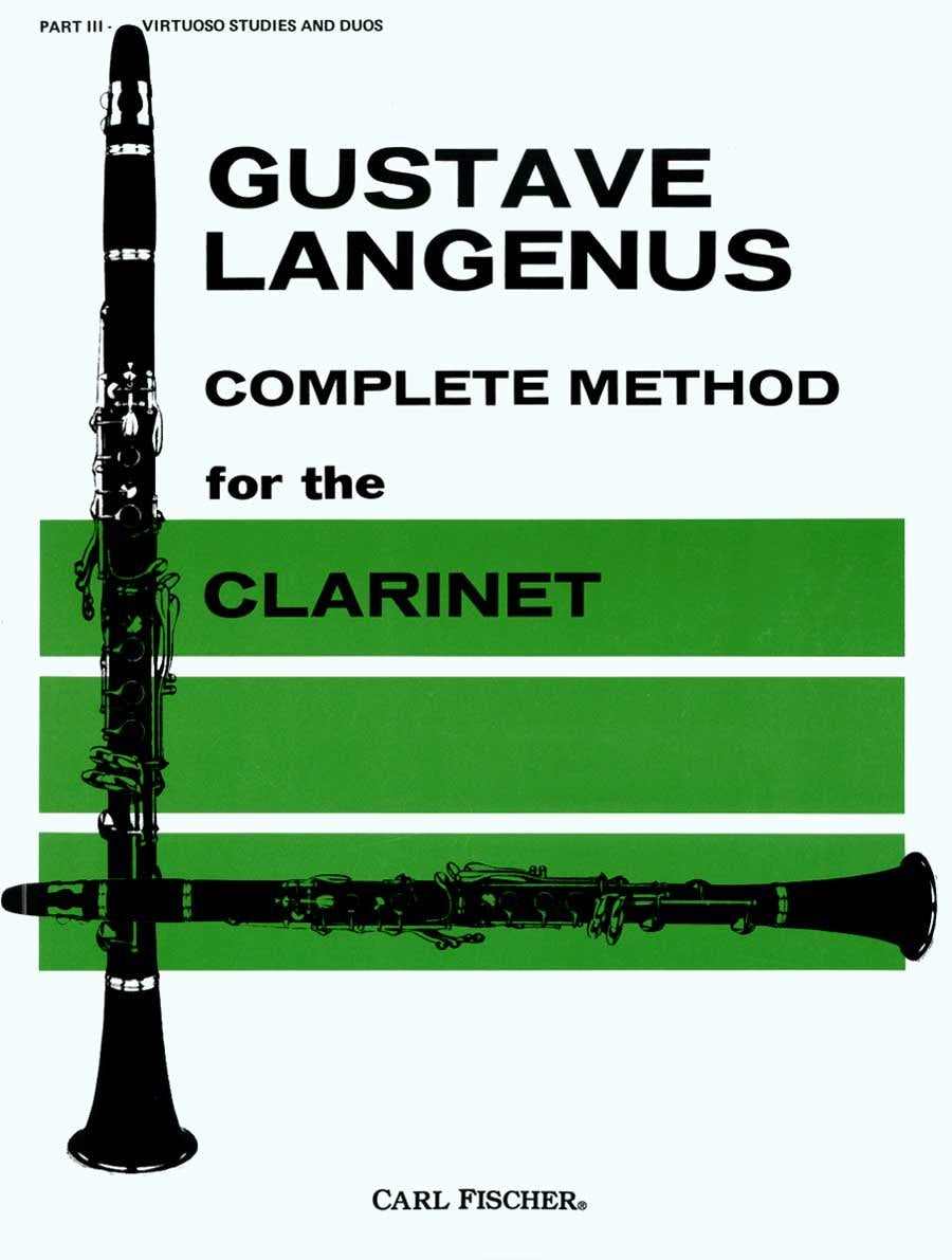 O1404  Complete Method for the Clarinet  Part 3,New