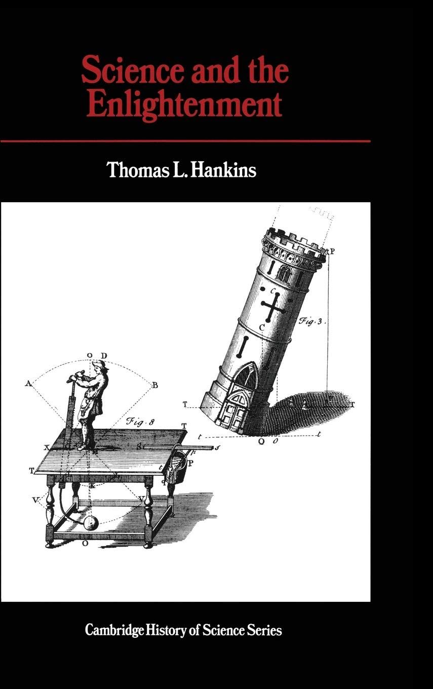 Science and the Enlightenment (Cambridge Studies in the History of Science),Used