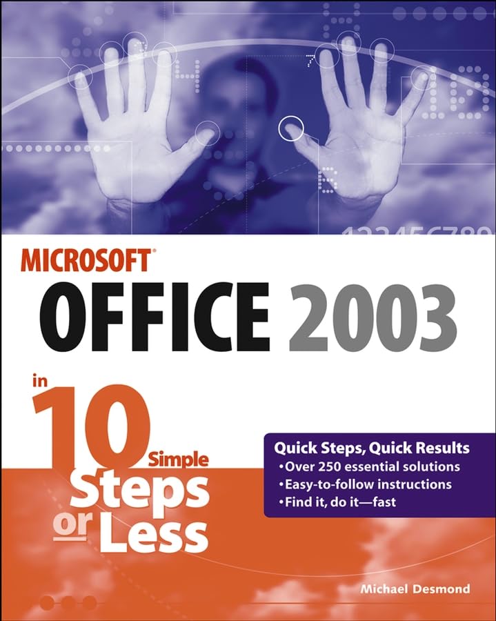 Office 03 in 10 Simple Steps or Less,Used