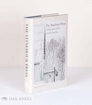 The Stinehour Press: A Bibliographical Checklist of the First Thirty Years,Used