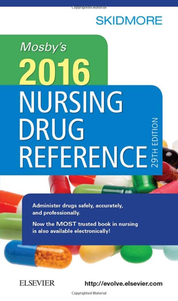 Mosby's Nursing Drug Reference 2016 (Skidmore Nursing Drug Reference),Used