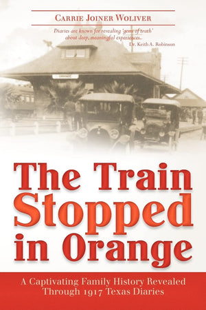 The Train Stopped In Orange: A Captivating Family History Revealed Through 1917 Texas Diaries,Used