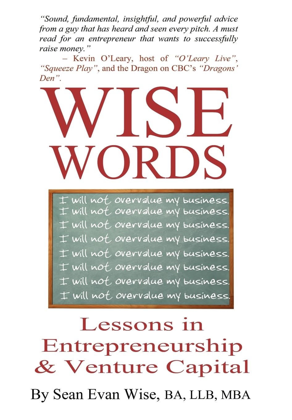 Wise Words By Sean Wise,Used