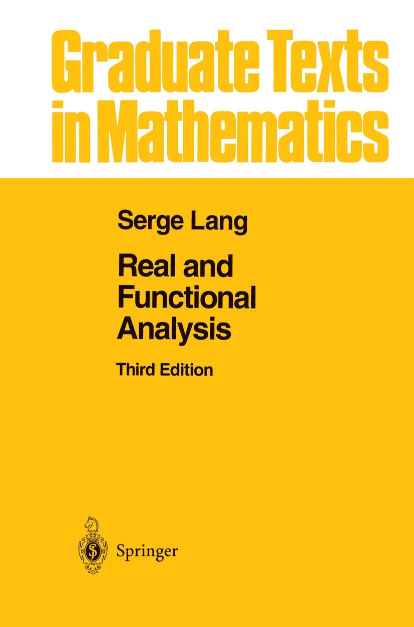 Real and Functional Analysis (Graduate Texts in Mathematics, 142),Used