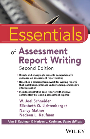 Essentials of Assessment Report Writing (Essentials of Psychological Assessment),Used