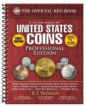 A Guide Book Of United States Coins: Professional Edition (The Official Red Book),Used