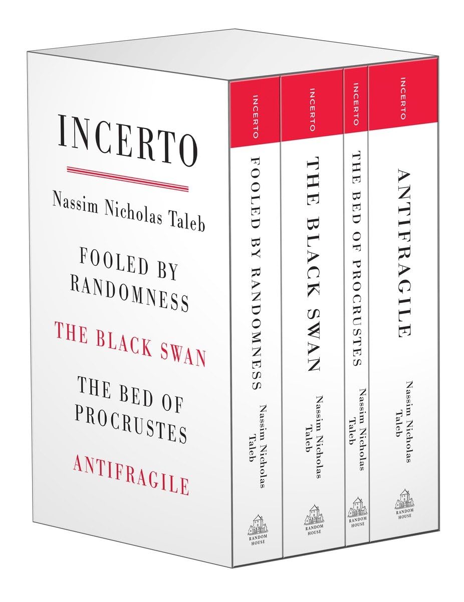 Incerto: Fooled By Randomness, The Black Swan, The Bed Of Procrustes, Antifragile