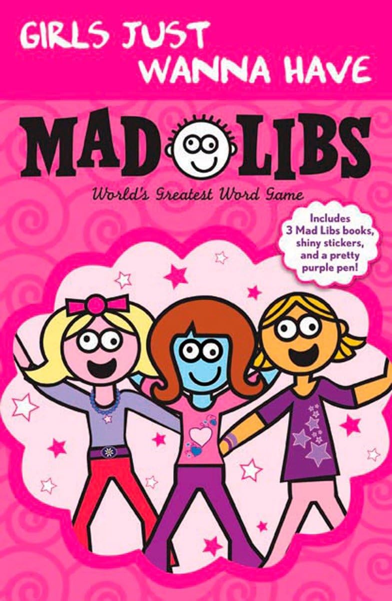 Girls Just Wanna Have Mad Libs: Ultimate Box Set,Used