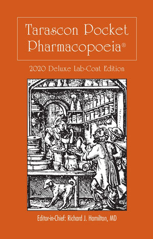 Tarascon Pocket Pharmacopoeia 2020 Deluxe LabCoat Edition,Used