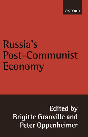 Russia'S Postcommunist Economy