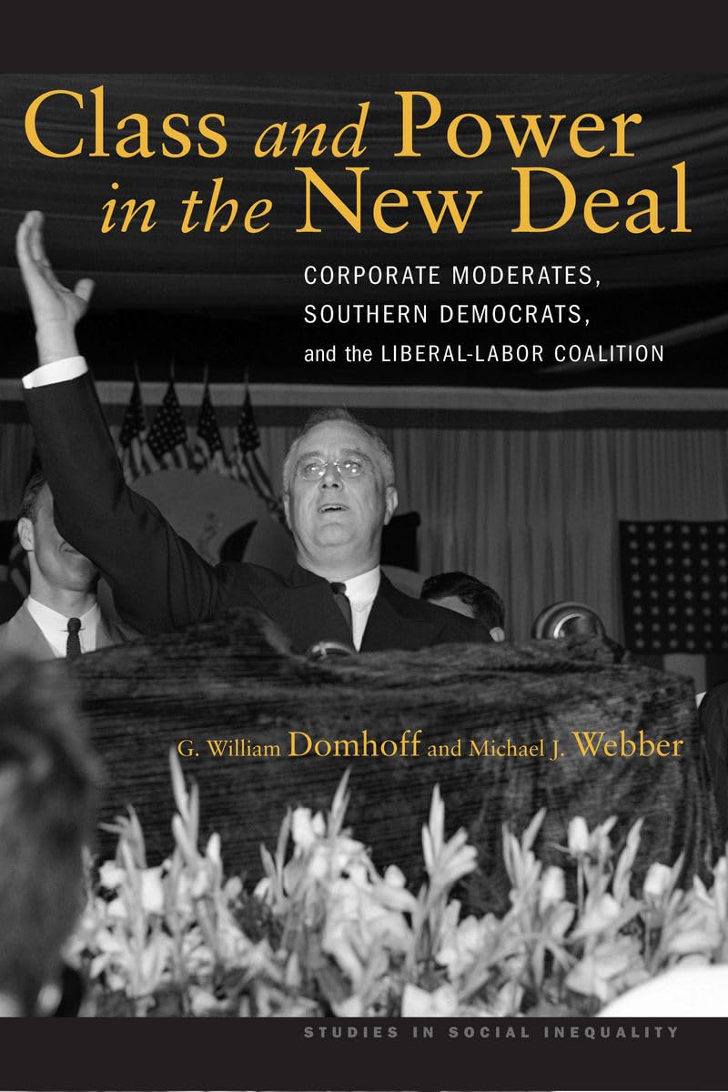 Class And Power In The New Deal: Corporate Moderates, Southern Democrats, And The Liberallabor Coalition (Studies In Social Ine,Used
