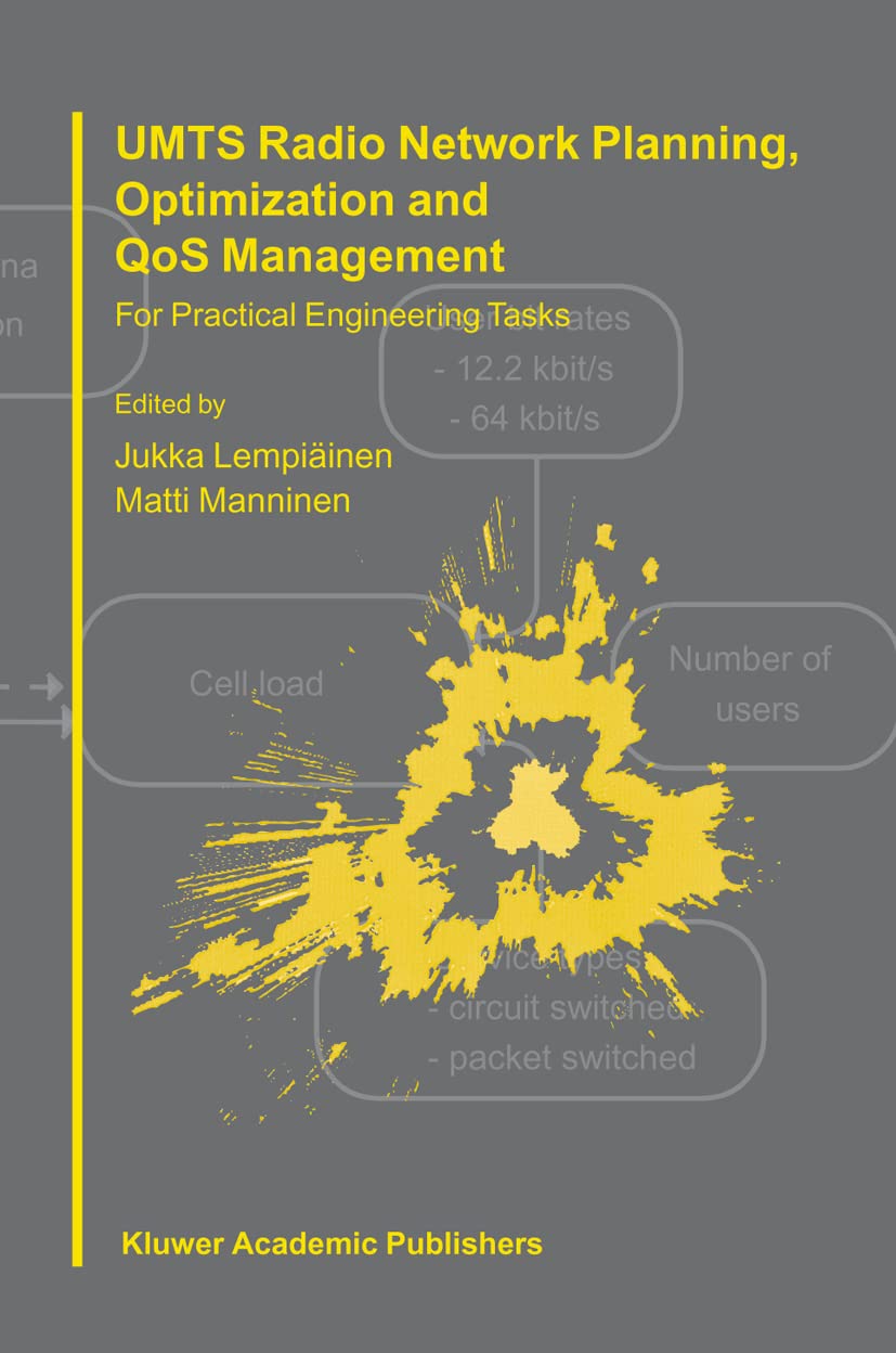 UMTS Radio Network Planning, Optimization and QOS Management: For Practical Engineering Tasks,Used