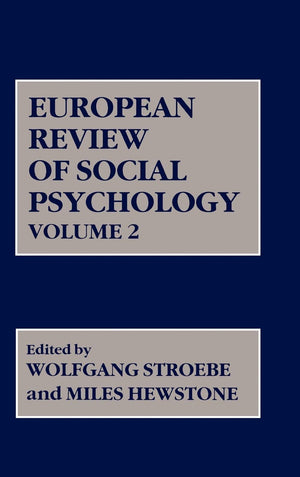 European Review of Social Psychology, Vol. 2,Used