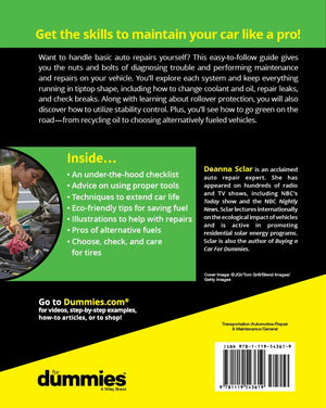 Auto Repair For Dummies,New