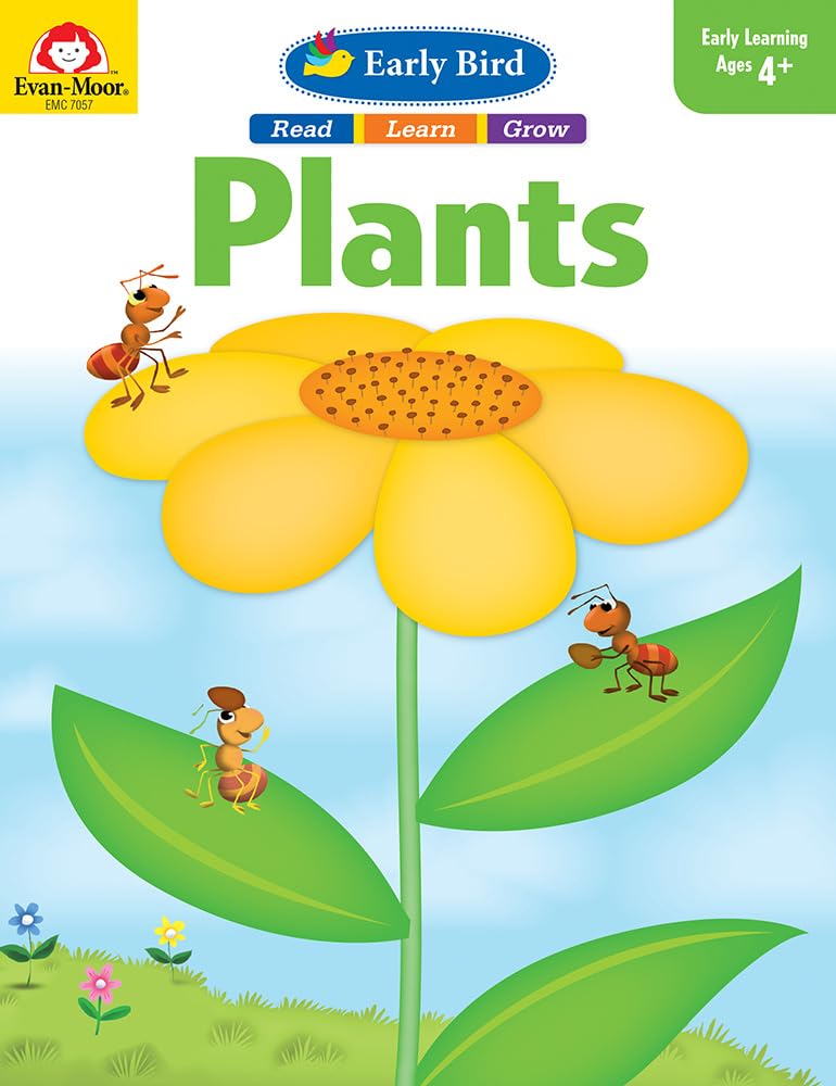 Early Bird: Plants, Age 4  5 Workbook,New