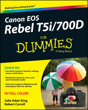 Canon EOS Rebel T5i/700D For Dummies,New