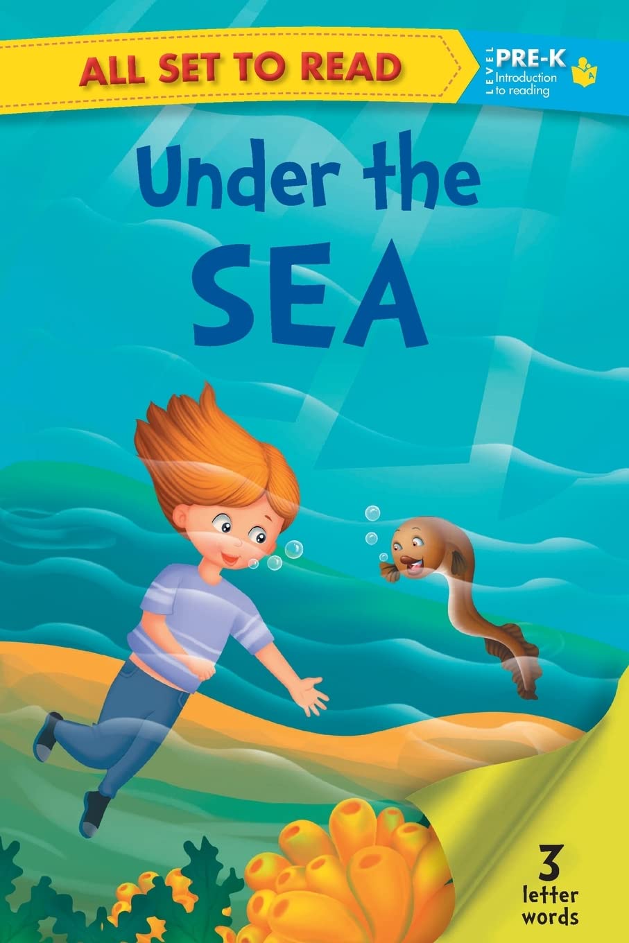 All Set To Read- Level Pre-K- Under The Sea- Readers