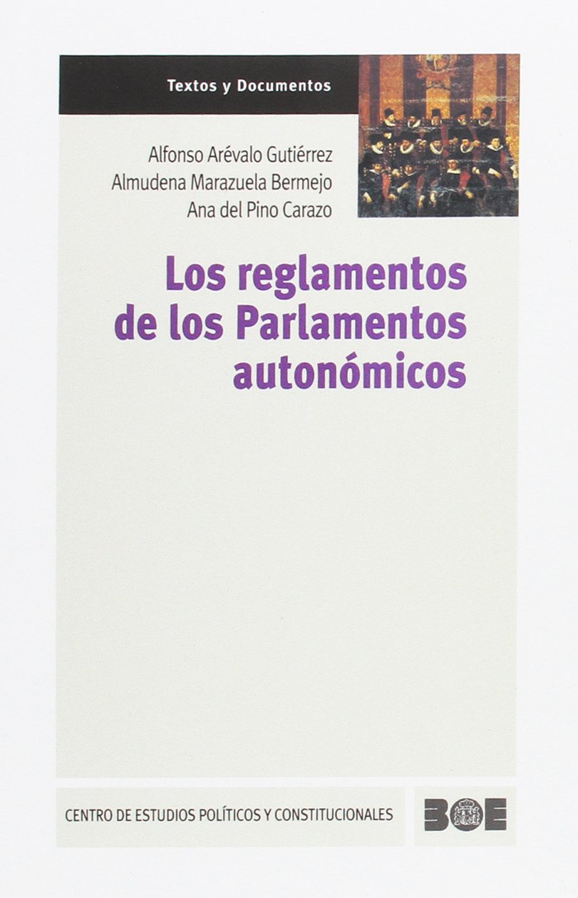 Los reglamentos de los Parlamentos autonmicos,Used