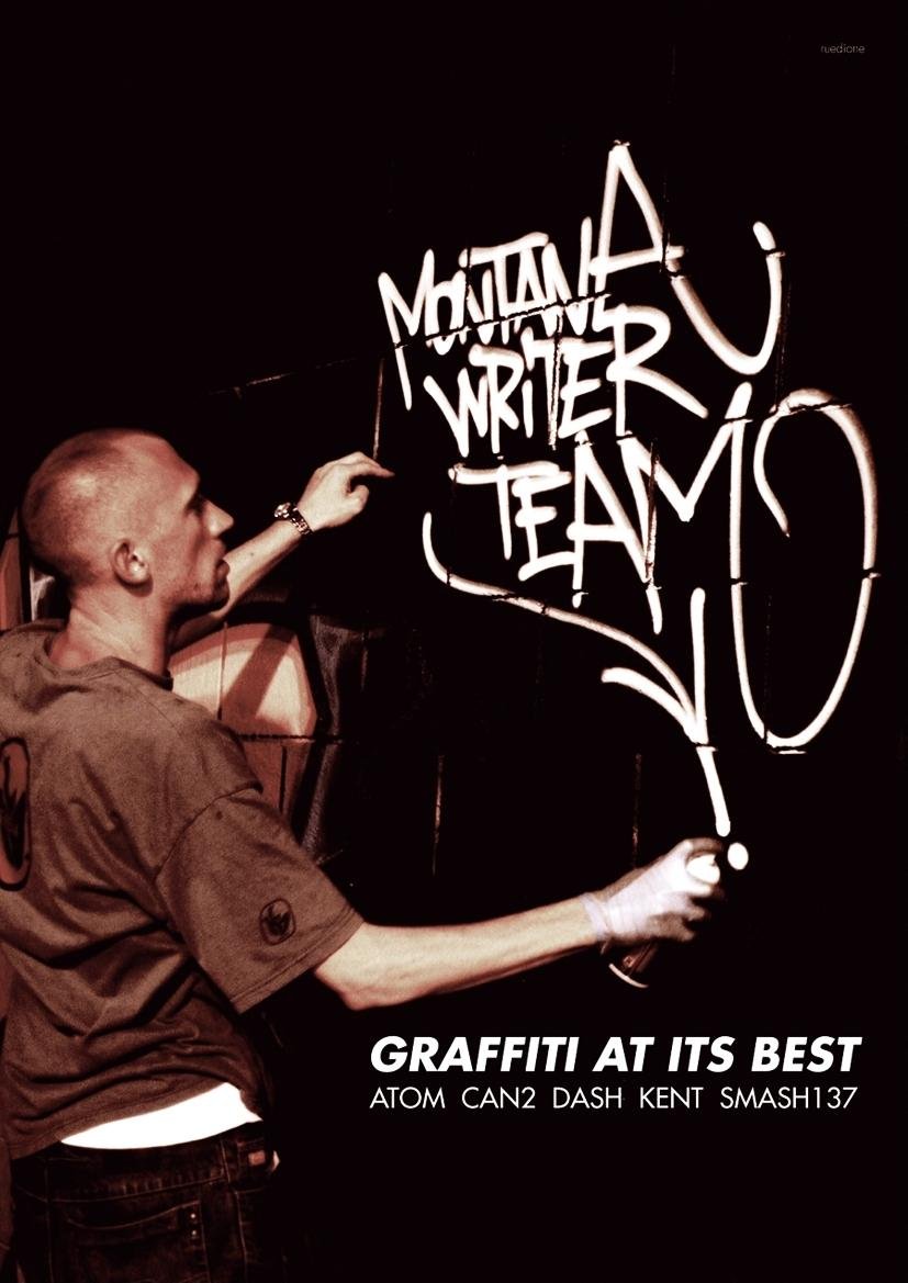 Graffiti at Its Best: Montanawriterteam,Used