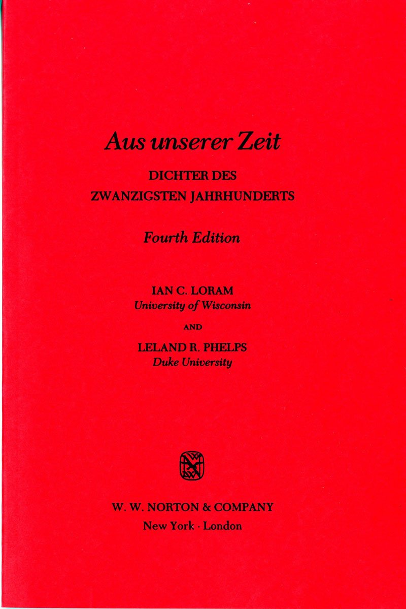 Aus unserer Zeit,Used