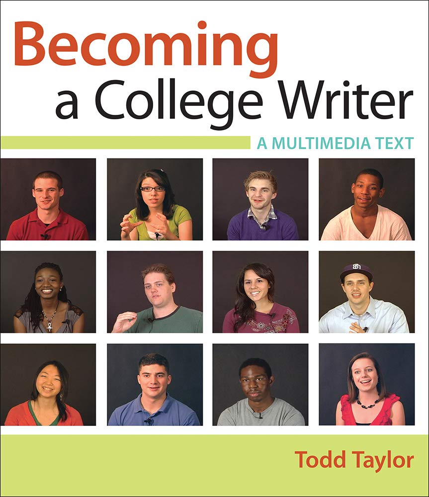 Becoming a College Writer: A Multimedia Text,Used