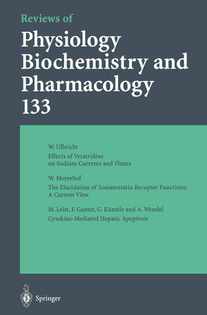 Reviews of Physiology, Biochemistry and Pharmacology (Reviews of Physiology, Biochemistry and Pharmacology, 133),Used