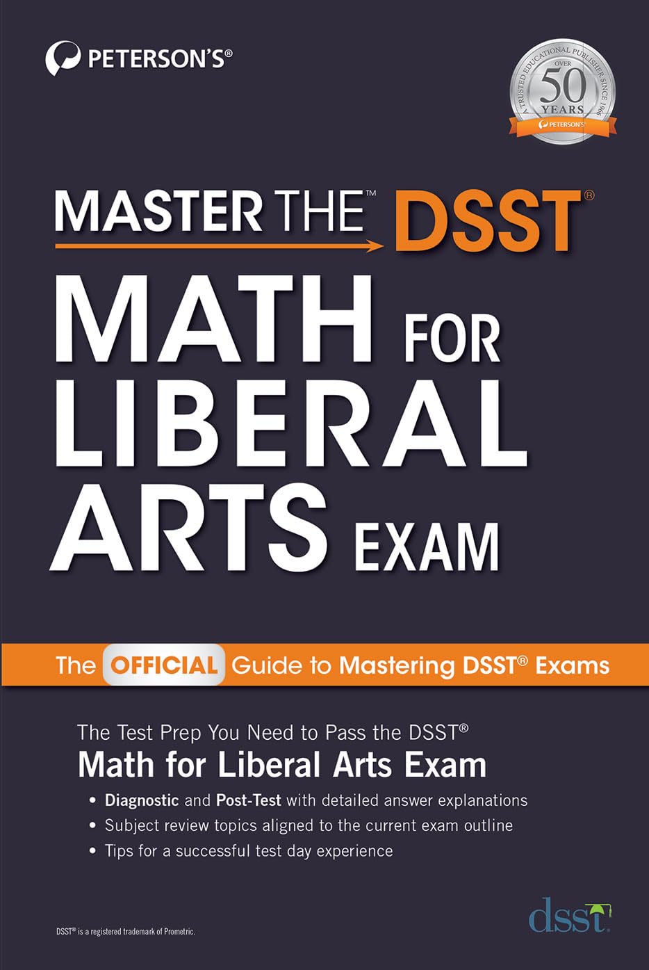 Master the DSST Math for Liberal Arts Exam,Used