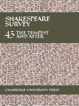 Shakespeare Survey 43,Used