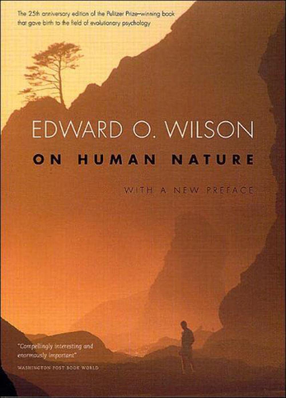 On Human Nature: TwentyFifth Anniversary Edition, With a New Preface,Used