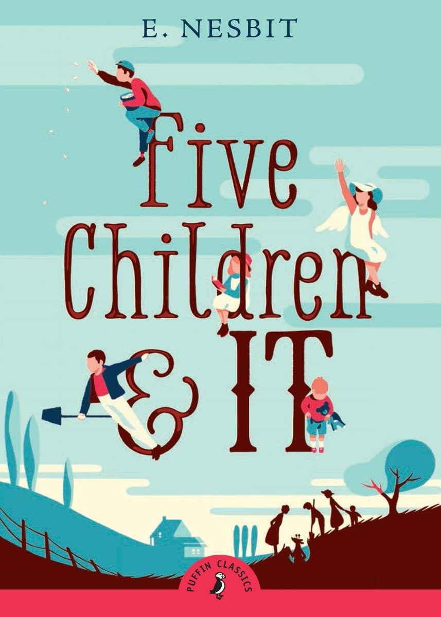 Five Children and It (Puffin Classics),New