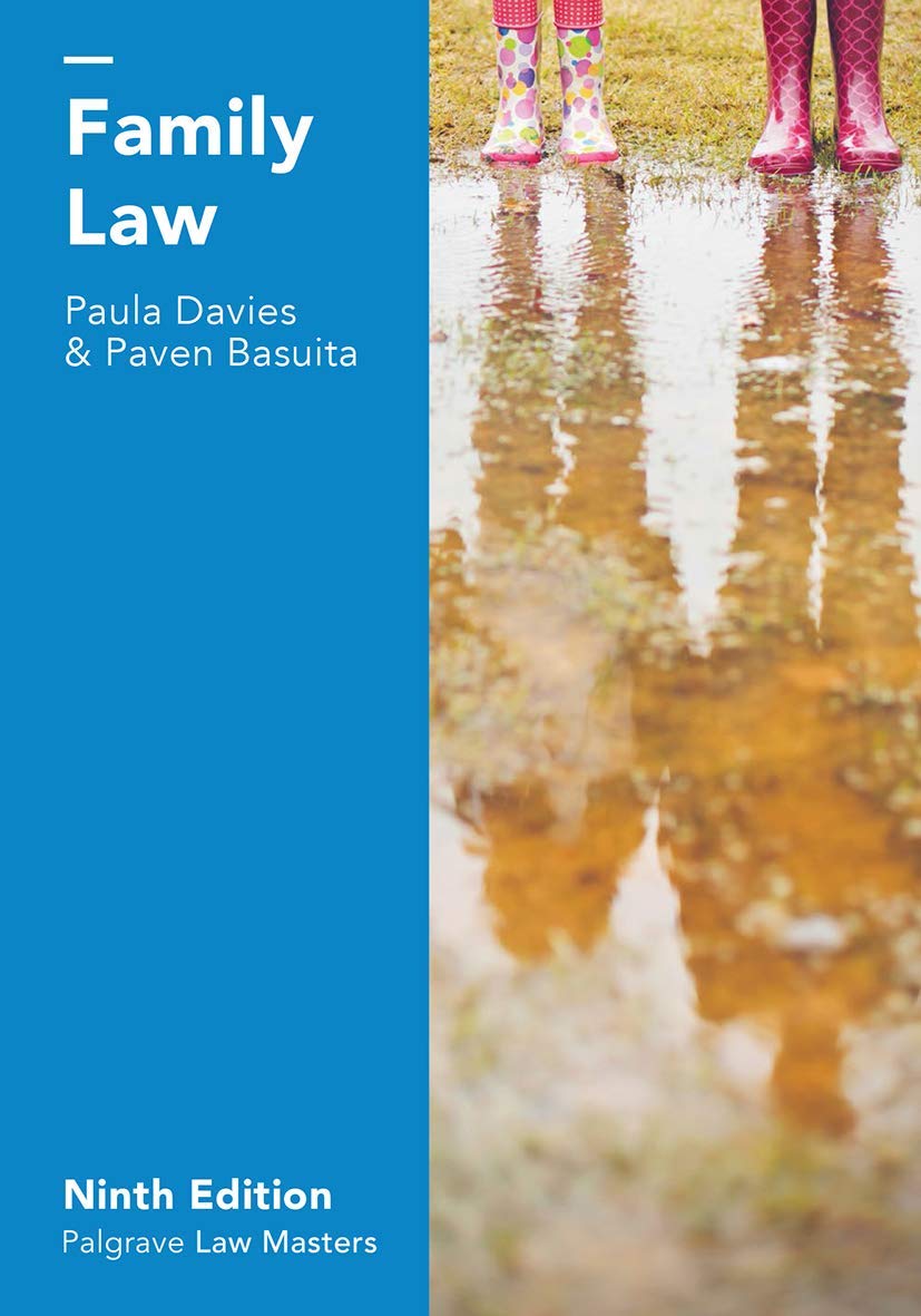 Family Law (Macmillan Law Masters),Used