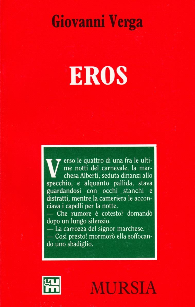 Eros (GUM) (Italian Edition),Used