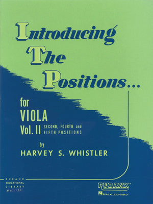 Introducing the Positions for Viola: Volume 2  Second, Fourth and Fifth,Used