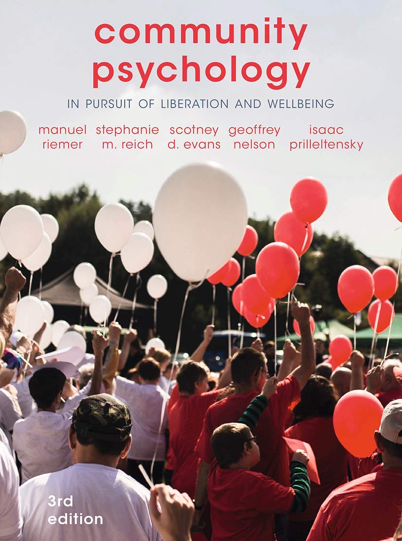 Community Psychology: In Pursuit of Liberation and WellBeing,Used