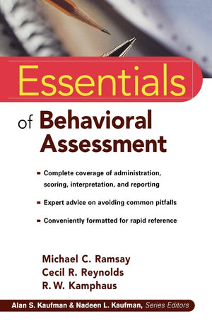 Essentials Of Behavioral Assessment,New